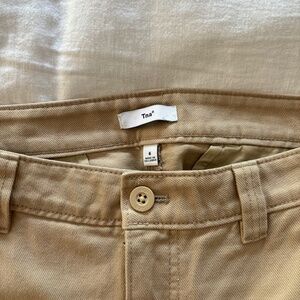 Aritzia TNA Tna Corbett Pant in Humus Beige / Aritzia Cargo Pant